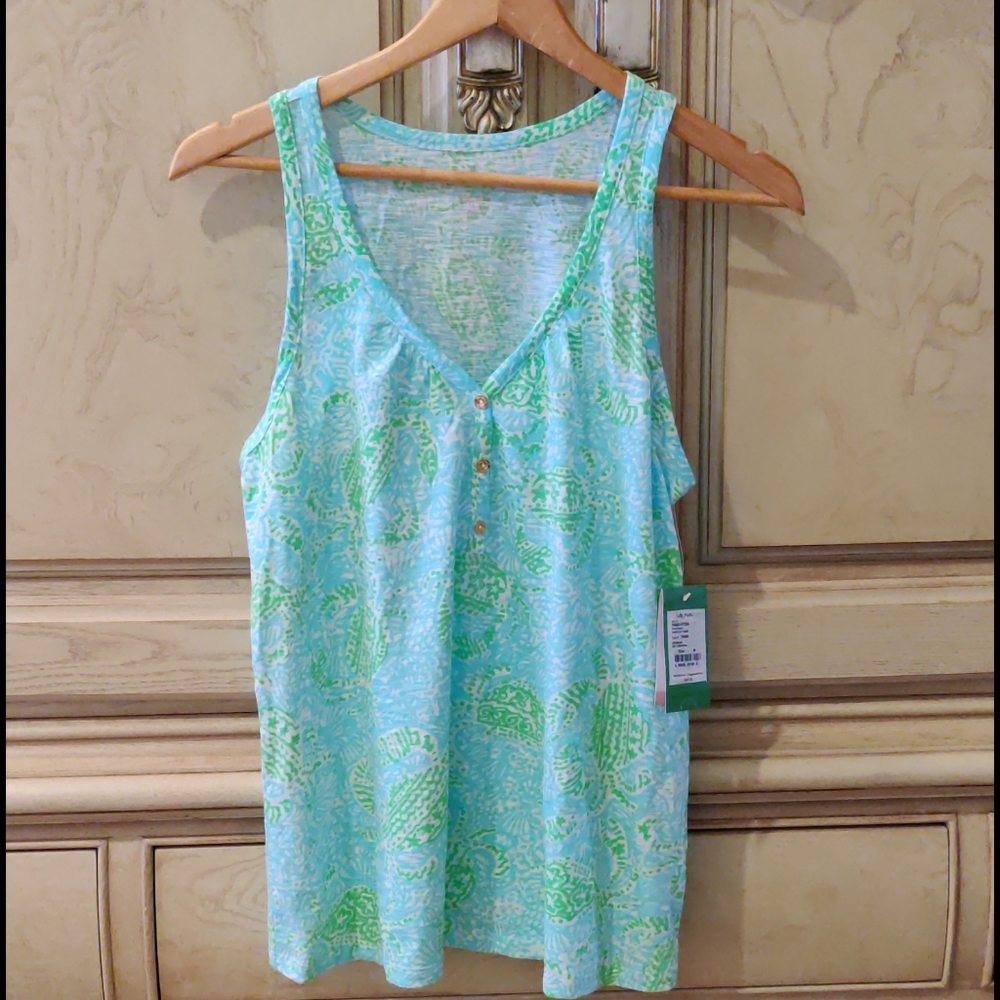nwt Lilly Pulitzer Get Crackin Hartley Tank